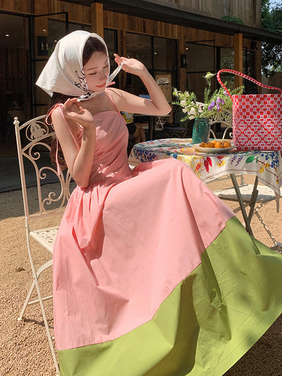 Sakuramochi bicolor dress 