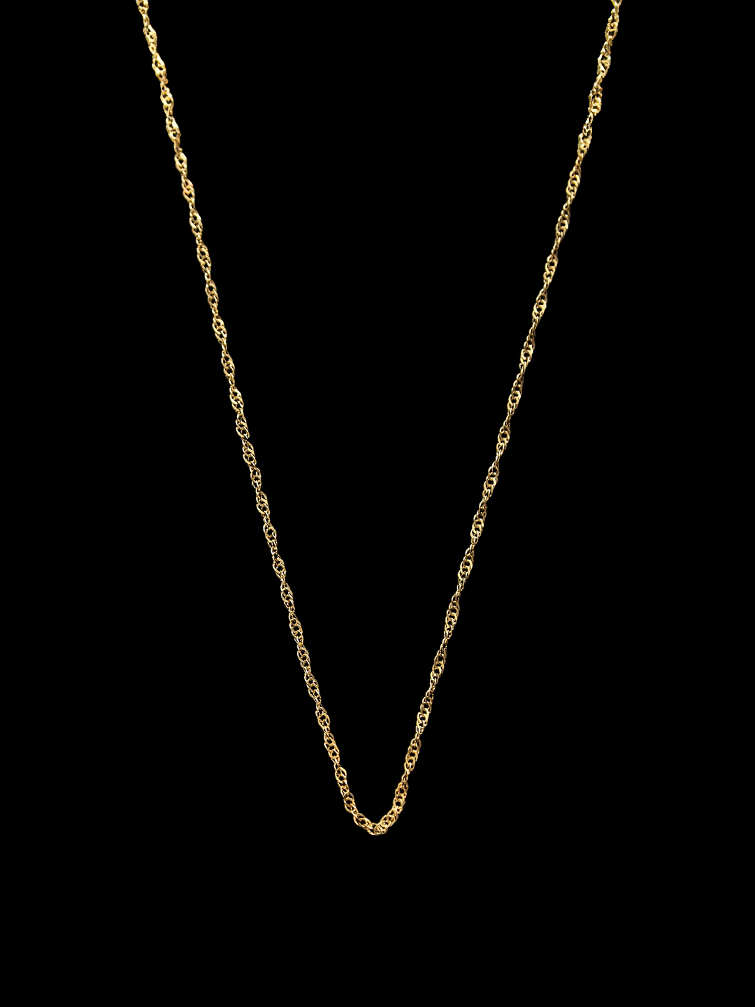 [iErté] "Hemingway" Chain Necklace 40cm / ヘミングウェイ チェーン ネックレス