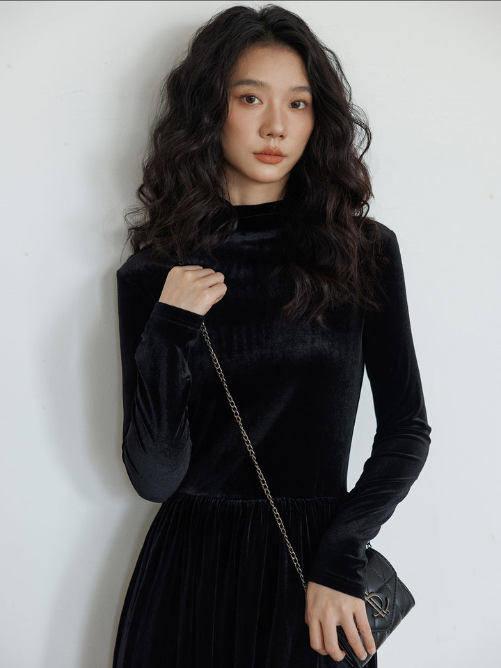 Vitamin color puff sleeve mini dress 
