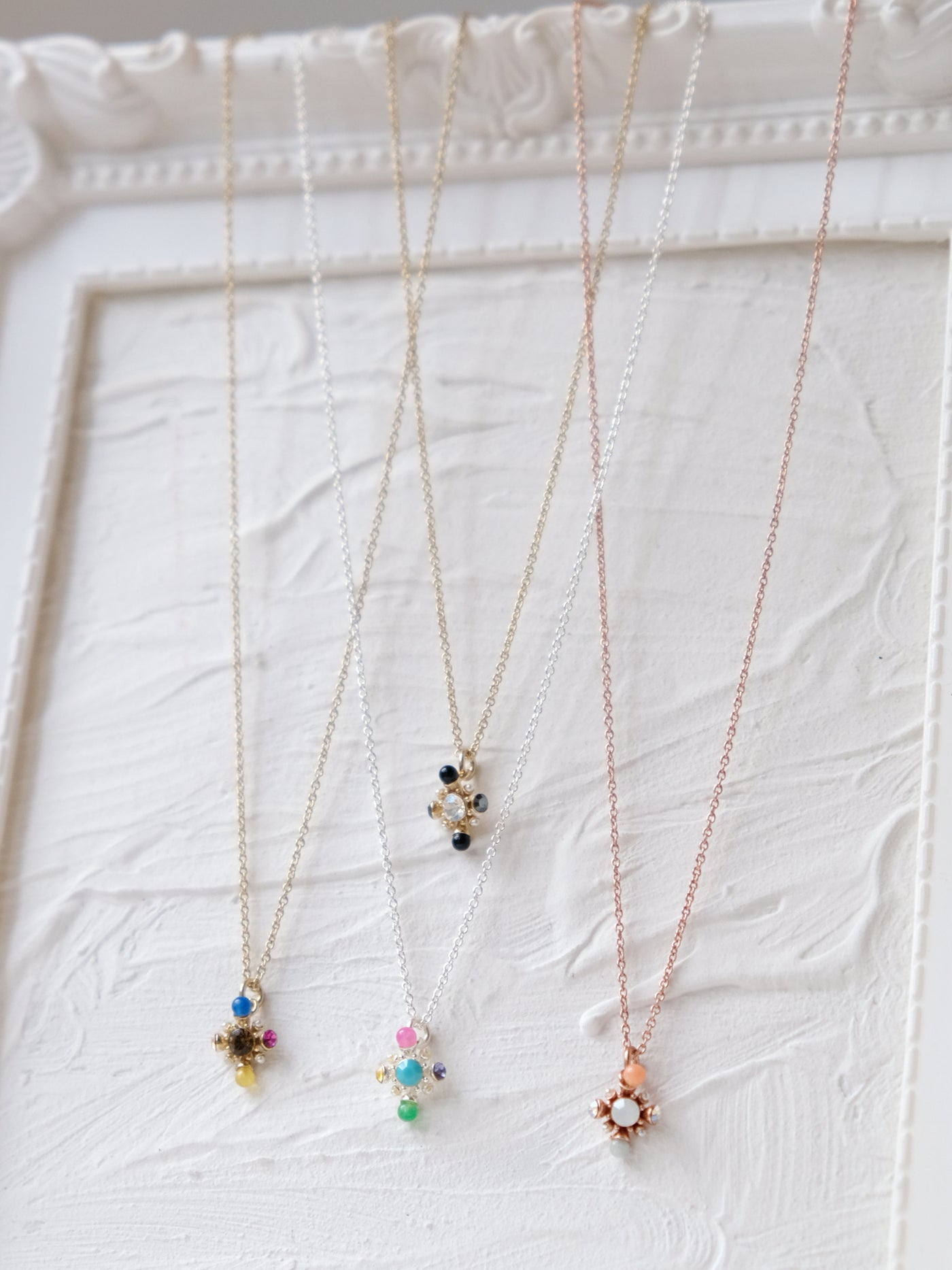 No.003 "time" natural stone necklace 