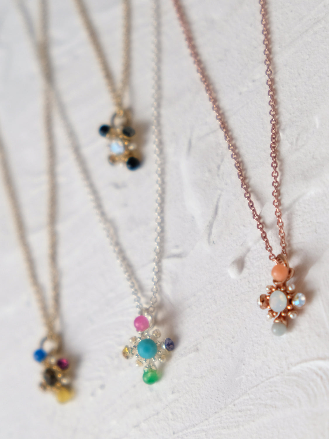 No.003 "time" natural stone necklace 