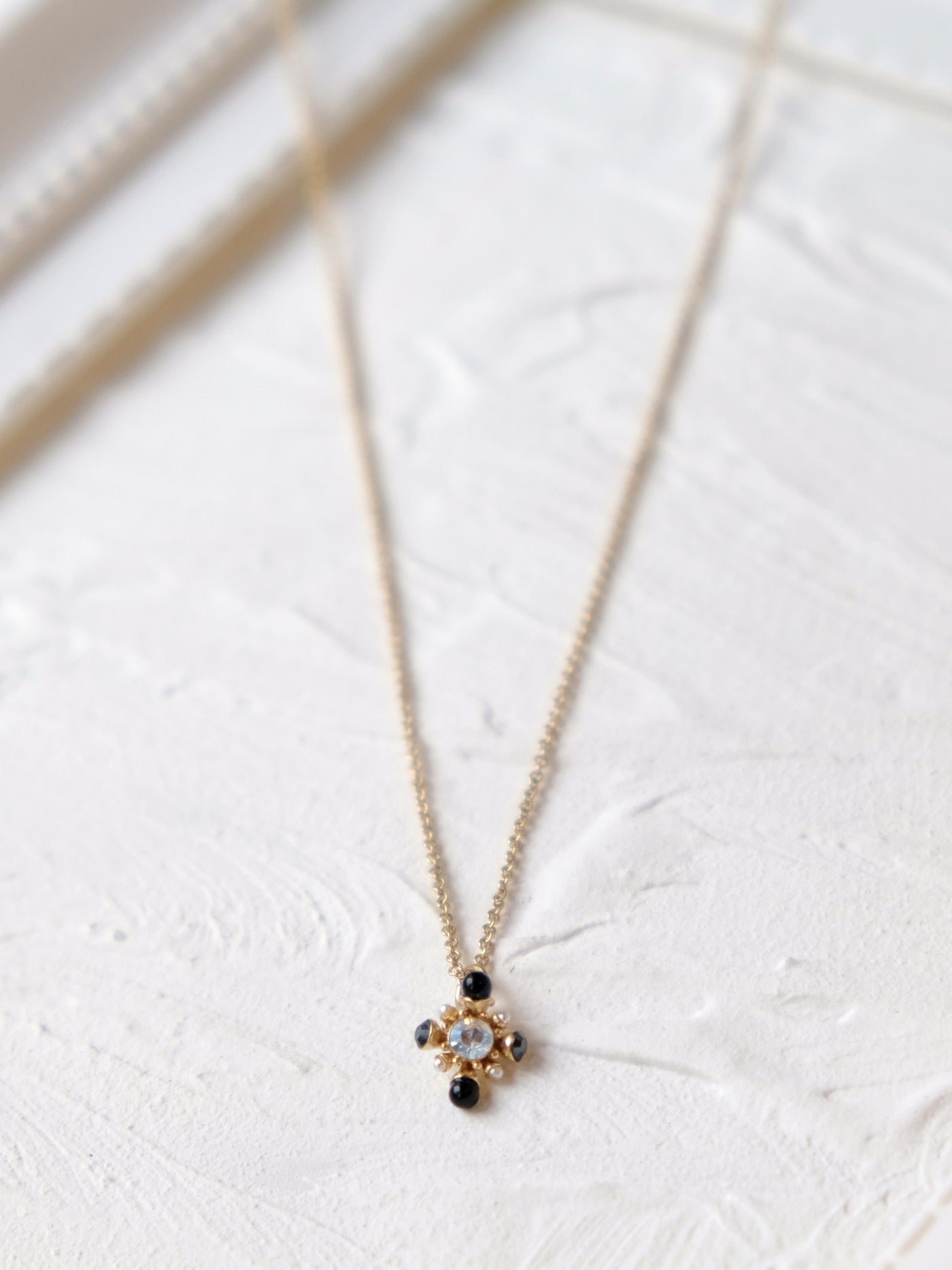 No.003 "time" natural stone necklace 