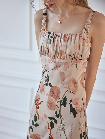 english garden pink dress 